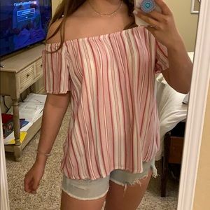 Off the shoulder top